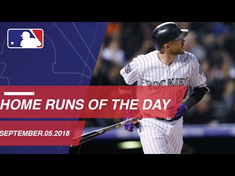 Home Runs of the Day: 9/5/2018
