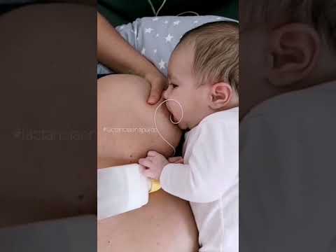 Volvér a la lactancia materna después de dar fórmula siempre es posible. #lactancia #breastfeeding