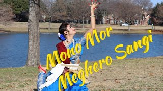 Download lagu Mono Mor Megher Sangi/ Dance/  Rabindranritya/ Jhilik Choreography mp3