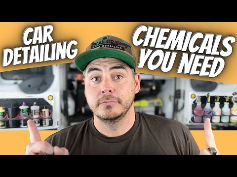 Best products to DETAIL A CAR | Best car detailing chemicals Made Easy