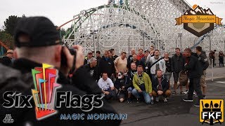 Six Flags Magic Mountain - Vlog