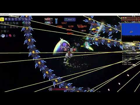 Skill Issue Patient Fights Adult Eidolon Wyrm [Terraria Calamity Infernum Mod]