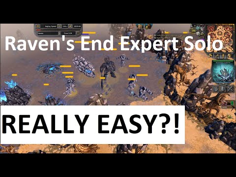 Battleforge/Skylords Reborn Raven's End Expert Solo 39 Mins