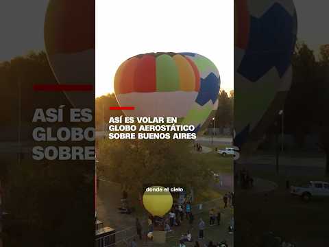 Las imágenes del festival de globos aerostáticos en Buenos Aires