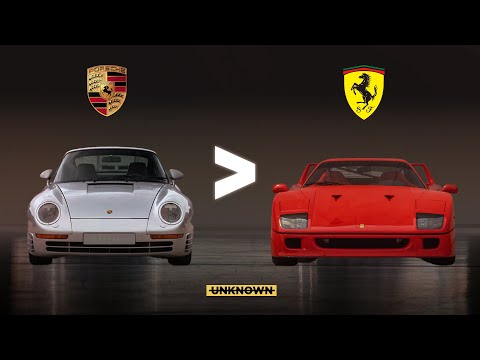 Why the Porsche 959 is Better Than the Ferrari F40
