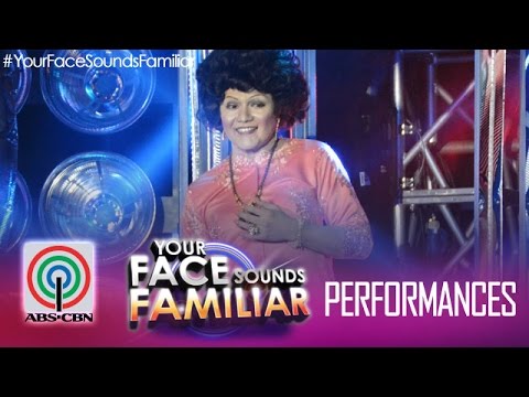 Your Face Sounds Familiar: Nyoy Volante as Sylvia La Torre - "Sa Kabukiran"