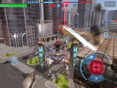 War Robots Test Server 3.9: Prototype Robot FALCON Gameplay
