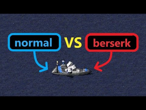 Aegis Normal vs Aegis Berserk - Red Alert 2 #test1