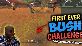 Only Monkey Bush Challenge 😧😆 Gone Extremely Wrong!!! - FREEFIRE Challenge Video #2 - Shadow Shooter