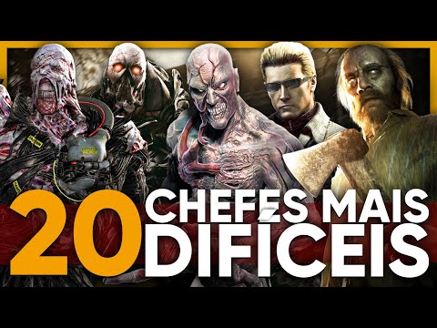 TOP 20: OS CHEFES MAIS DIFÍCEIS DA FRANQUIA RESIDENT EVIL