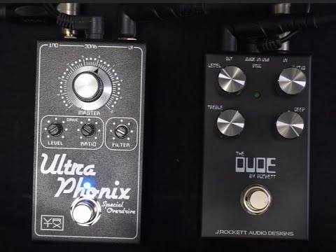 Vertex Ultraphonix MKII Versus J Rockett The Dude V2 & Boss Katana Amp