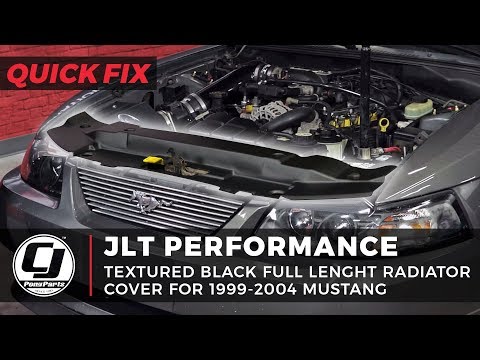 Mustang Install: JLT Performance Textured Black Full-Length Radiator Cover