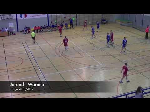 Jurand Ciechanów -  Warmia Olsztyn [ cały mecz full HD ]