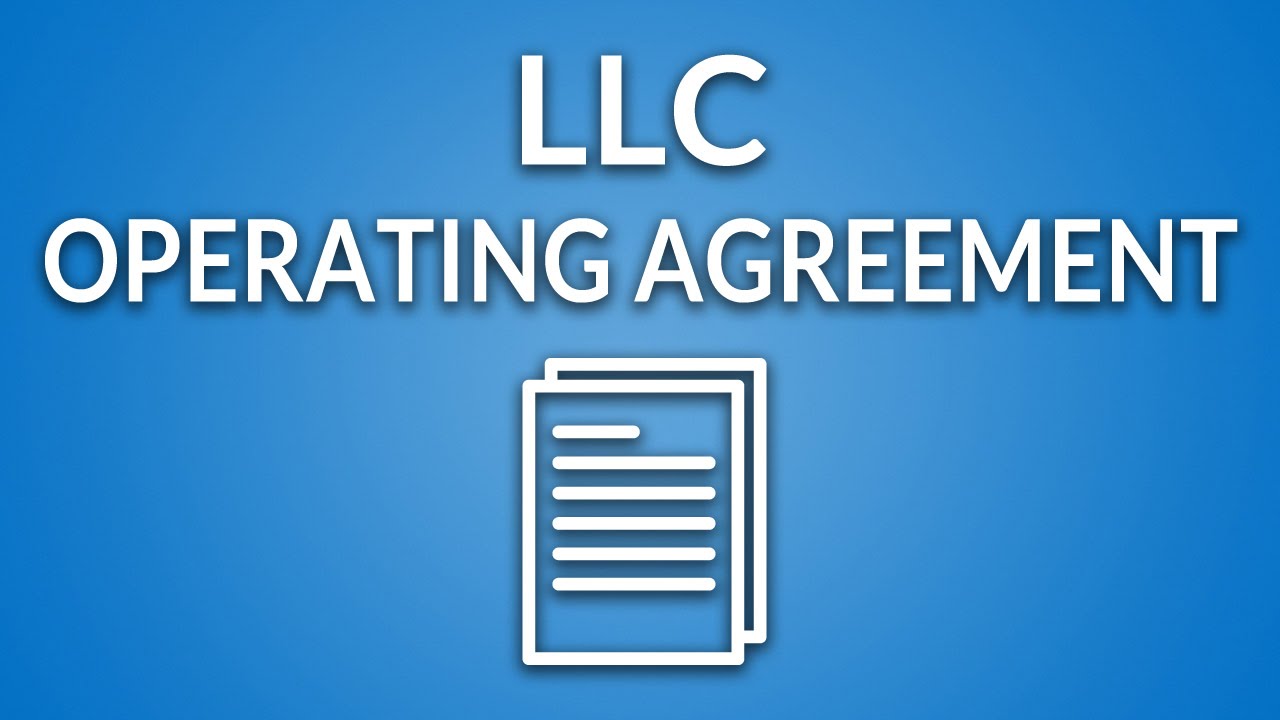 LLC Operating Agreement (template + instructions)