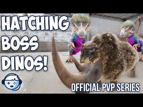Raising Boss Fight Dinos | Official PVP Tribe Life Series | ARK: Survival Evolved | Ep32