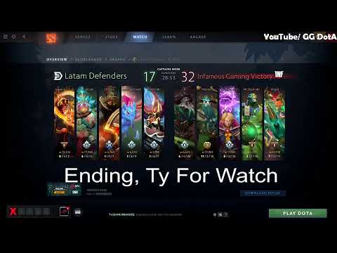 Infamous VS Latam Defenders Game 2 OGA DPC South America Regional League Season 1: Upper Division