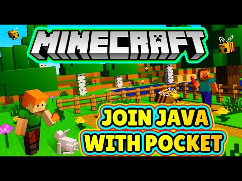 HOW POCKET EDITION PLAYERS CAN PLAY WITH JAVA PLAYERS IN MINECRAFT | JOIN JAVA SERVERS IN MOBILE