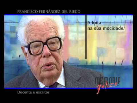 Vídeo: <cite>Historias da Vida: Fernández del Riego</cite>, vídeo realizado por Xan Leira para o Consello da Cultura Galega