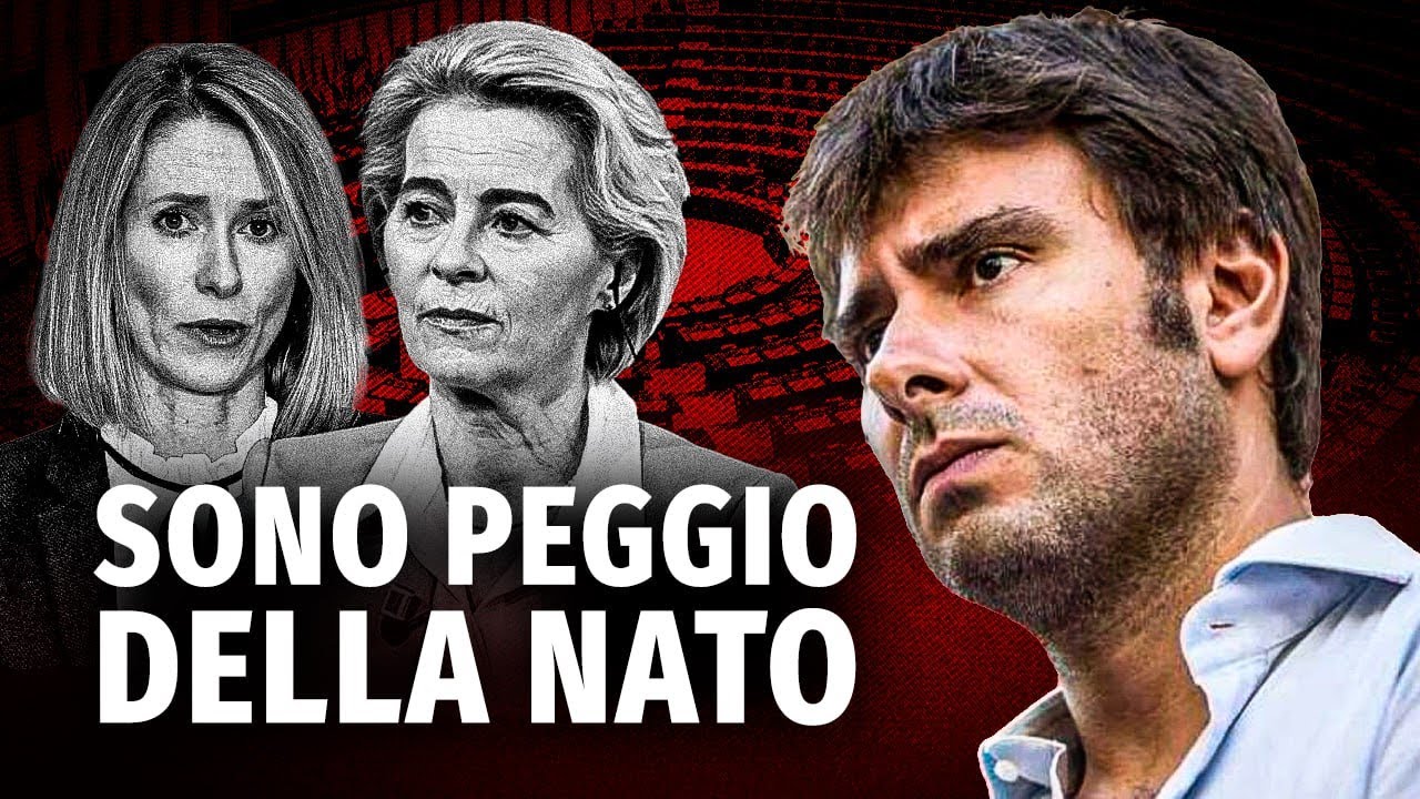 L'Unione Europea è più guerrafondaia della NATO. Vergogna!