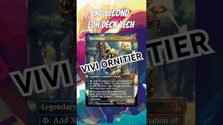 Vivi Ornitier 90 Second EDH Deck Tech #mtg #edh #finalfantasyix #thattcgguy