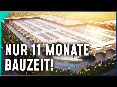Wie Tesla seine Fabriken so schnell baut
