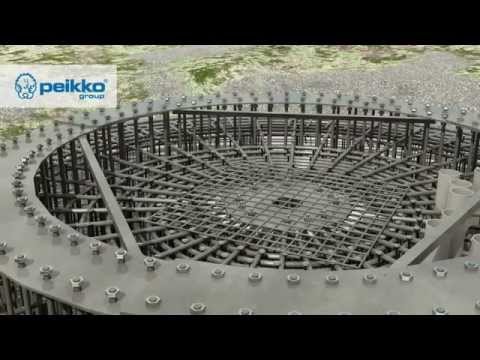 Peikko's Wind Turbine Tower Foundation Concept