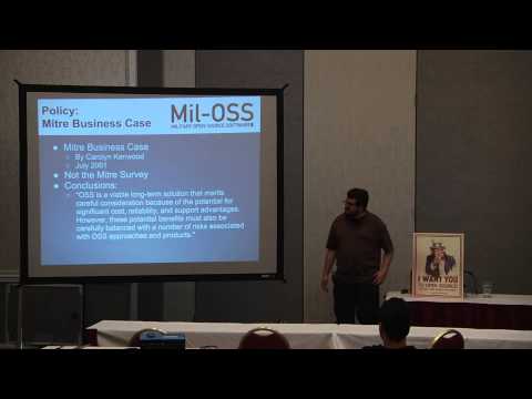 2013 SouthEast LinuxFest - Winston Messer - Mil-OSS - Military Open Source Software