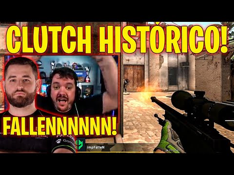 FALLEN FAZ CLUTCH 1X3 E GAULES VAI A LOUCURA!!