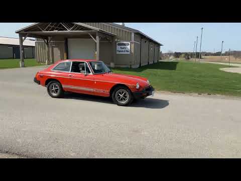 **SOLD on the CCC Buy-It-Now Lot** 1974 MGB GT 4-Speed Manual with Overdrive, Ontario Safetied SOLD for $6,300