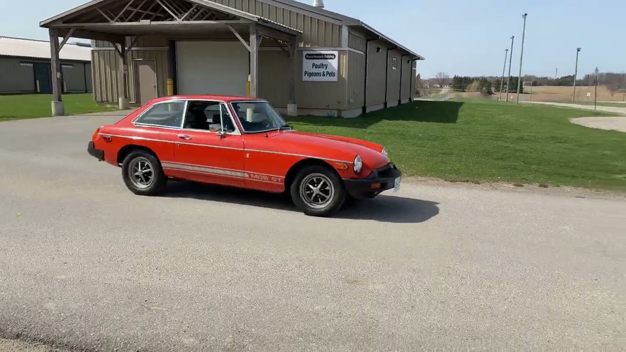 **SOLD on the CCC Buy-It-Now Lot** 1974 MGB GT 4-Speed Manual with Overdrive, Ontario Safetied SOLD for $6,300