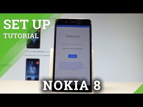 How to Activate NOKIA 8 - Initialization Setup Process |HardReset.Info