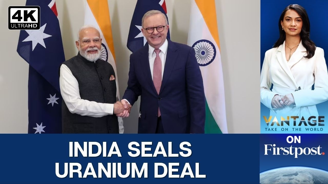 India Secures Landmark Uranium Deal with Australia | Vantage on Firstpost | 4K