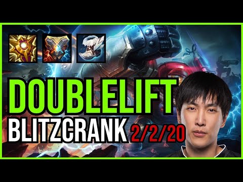 DOUBLELIFT - BLITZCRANK vs MORGANA Support - NA Diamond - Patch 11.3