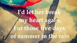 Joe Brooks - Five Days Of Summer Lyrics