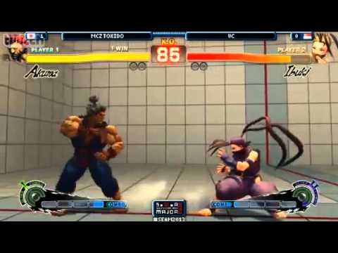 SSFIV:AE v2012 - Tokido (Akuma) vs. VC (Ibuki) - SEAM 2013
