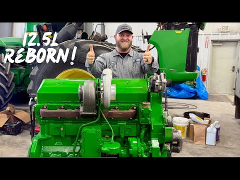 Replacing a Failed 12.5L — John Deere 9520 Complete Block Build