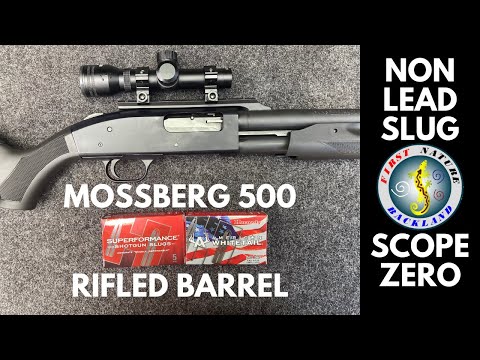 Nonlead [12ga Slugs] - Mossberg 500 Field/Deer Combo