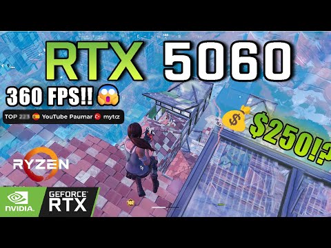 RTX 5060: 360 FPS in $1M UNREAL CUP! 🏆 (Fortnite Competitive)