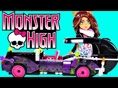 Monster High MovieMobile Mega Bloks Lego Monster High Clawdeen Wolf Car