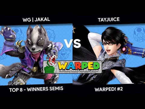 Warped! #2 - Jakal (Wolf) vs TayJuice (Bayonetta) - Top 8 - Winners Semis