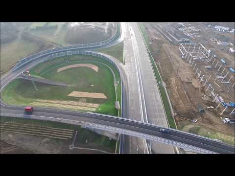 Dálnice D1 Přerov Lipník- DJI Phantom 3 Advanced (17.12.2019 Provoz)