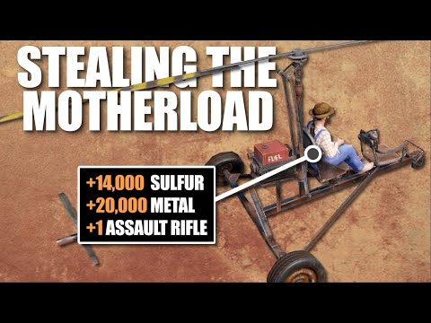 INFILTRATING a CLANS BASE for THE MOTHERLOAD | Rust Solo Survival (3 of 6)
