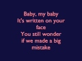 Backstreet Boys - Incomplete - Lyrics