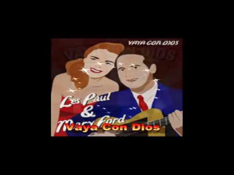 Les Paul and Mary Ford  Vaya Con Dios    In H D   (  A Cover By Mrs Flashback) Pls Use Phones