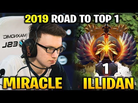 Miracle 2019 Back to Farming in Ranked Match vs Illidan