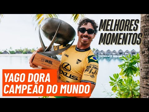 YAGO DORA: WORLD SURFING CHAMPION! Watch the highlights from the WSL Finals