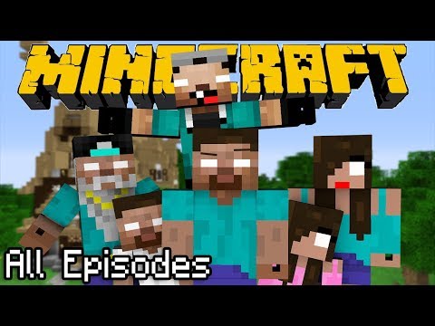 ONE HOUR of If Herobrine had a Family - All Episodes | Minecraft