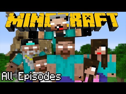 ONE HOUR of If Herobrine had a Family - All Episodes 