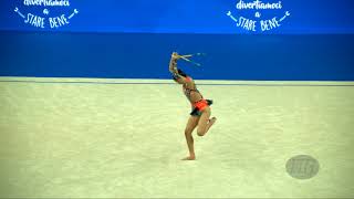 ZHAO Yating (CHN) - 2017 Rhythmic Worlds, Pesaro (ITA) - Qualifications Clubs