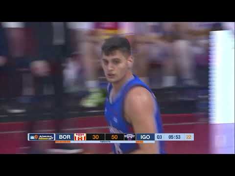 AdmiralBet ABA League 2021/22 highlights, Round 14: Borac – Igokea m:tel (2.1.2022)